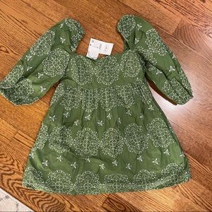 Zara eyelet mini dress size M